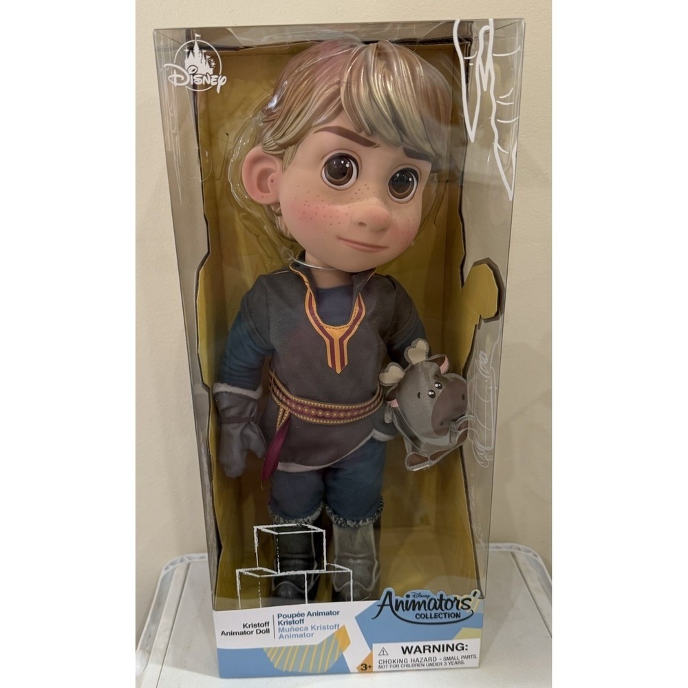 Disney Frozen Kristoff Animators Collection 16" New Sealed Doll